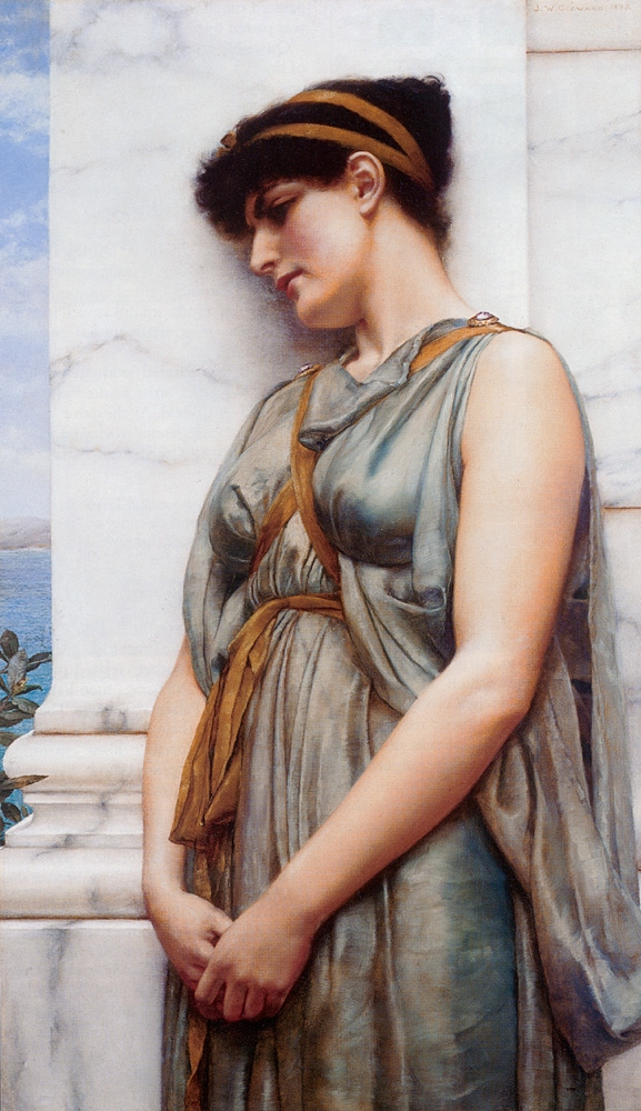 John William Godward (1861-1922) - Grecian Reverie.JPG